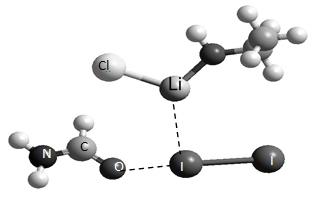 Рис. 1. Структура комплексов йода в препарате ФС-1.